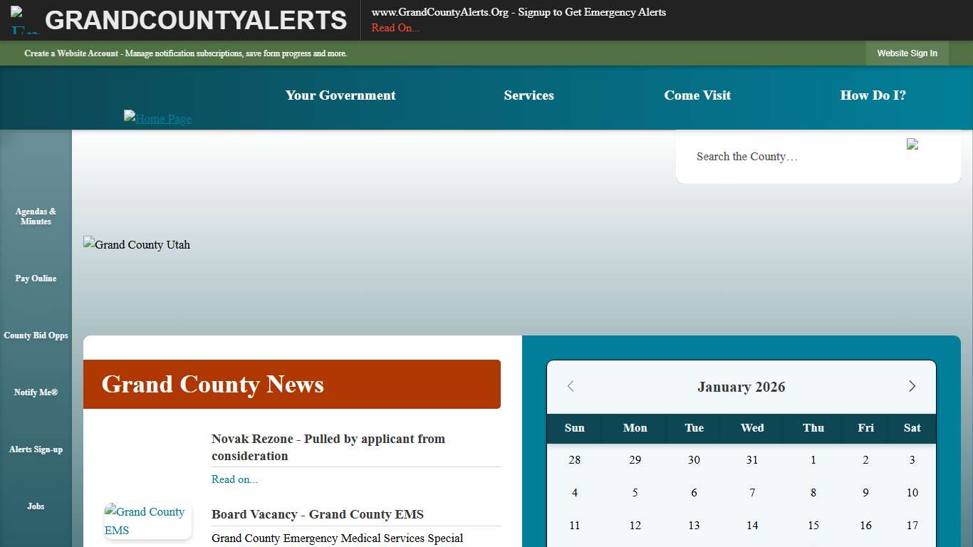 Grand County, UT - Official Website | Official Website